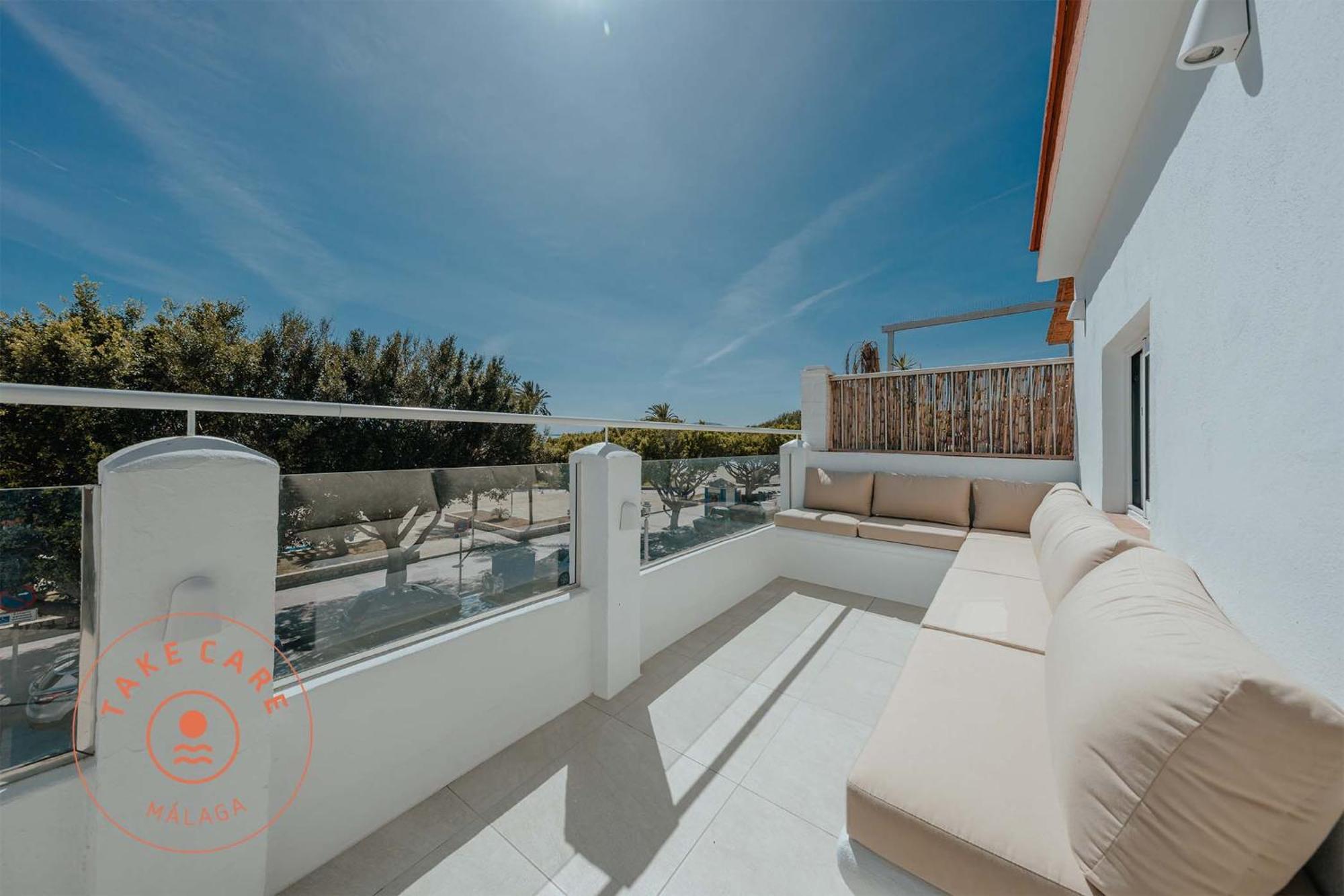 Luxury Beach House In El Palo! - Tcm Малага Экстерьер фото