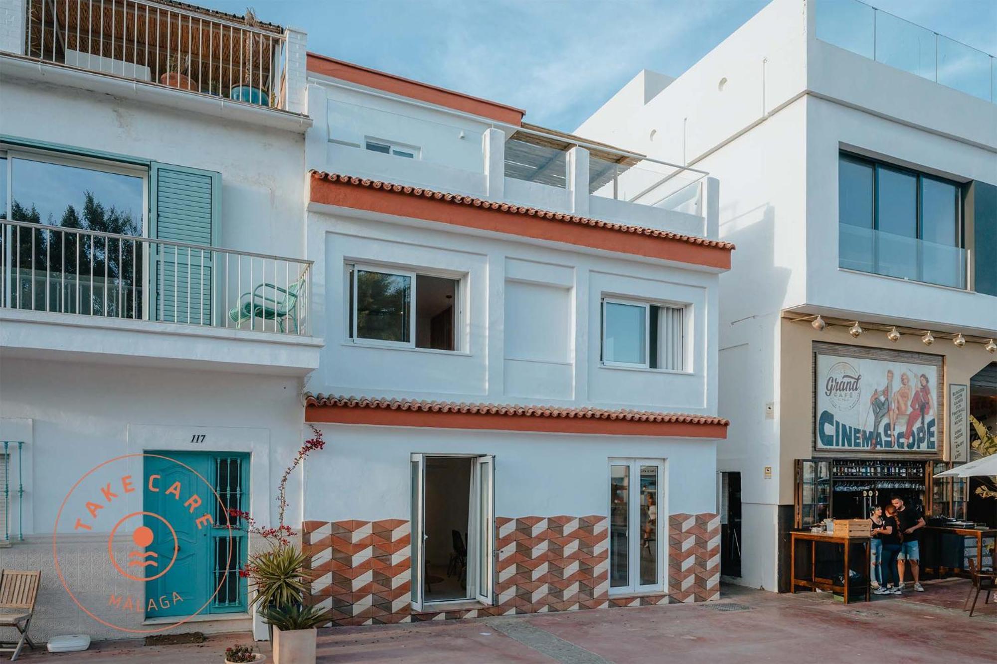 Luxury Beach House In El Palo! - Tcm Малага Экстерьер фото
