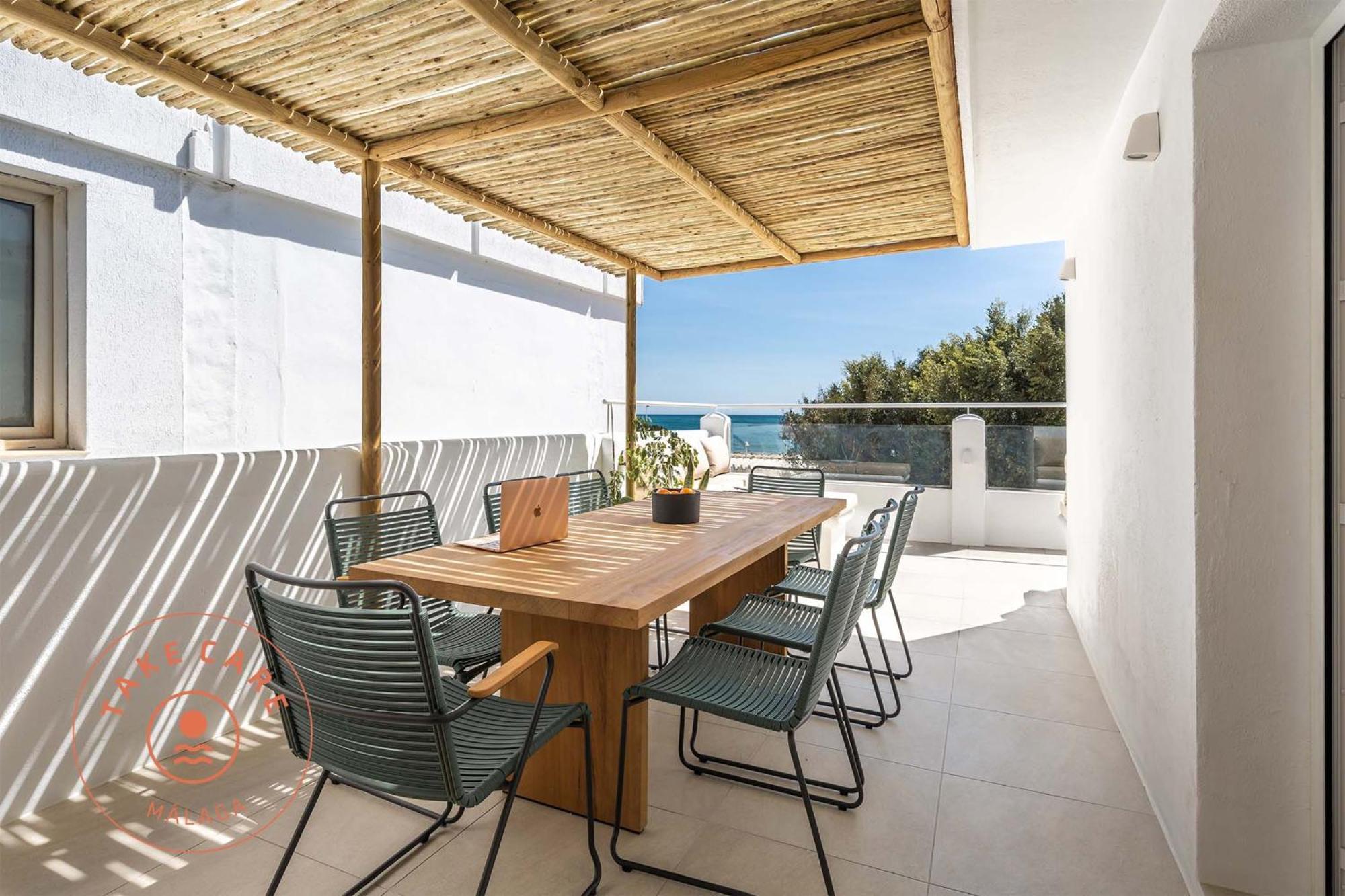 Luxury Beach House In El Palo! - Tcm Малага Экстерьер фото