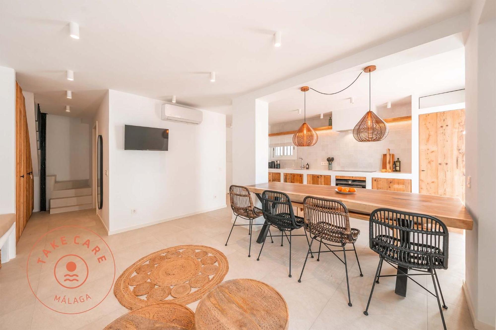 Luxury Beach House In El Palo! - Tcm Малага Экстерьер фото